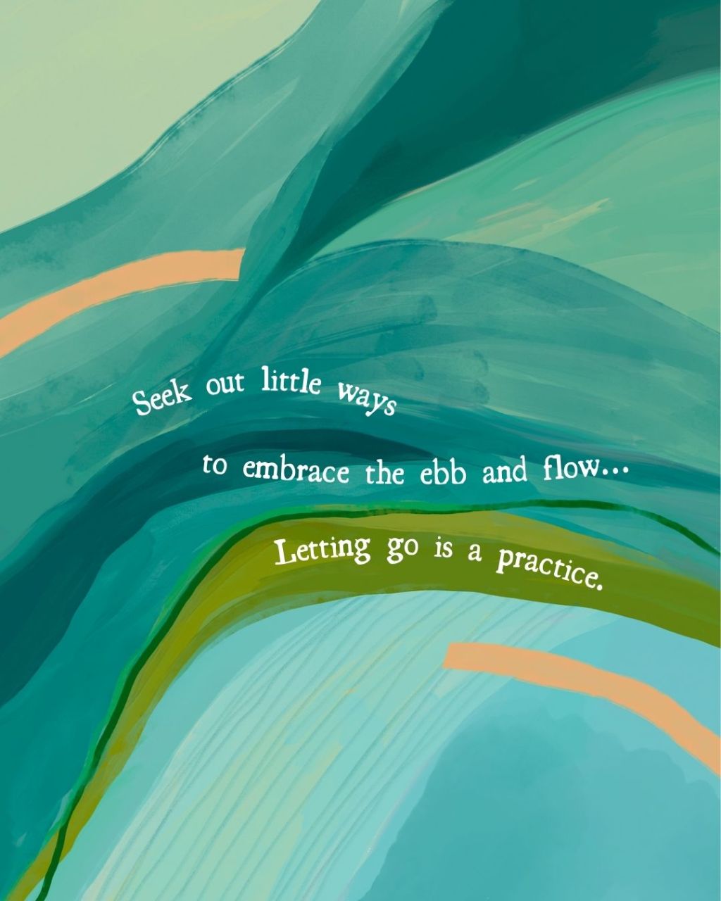 Letting go is a&nbsp;practice