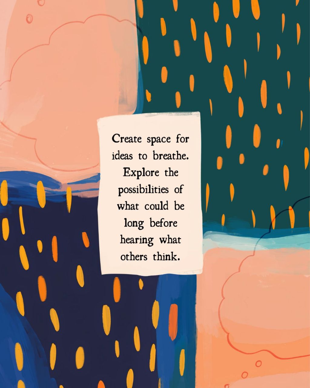 Giving things space to&nbsp;breathe