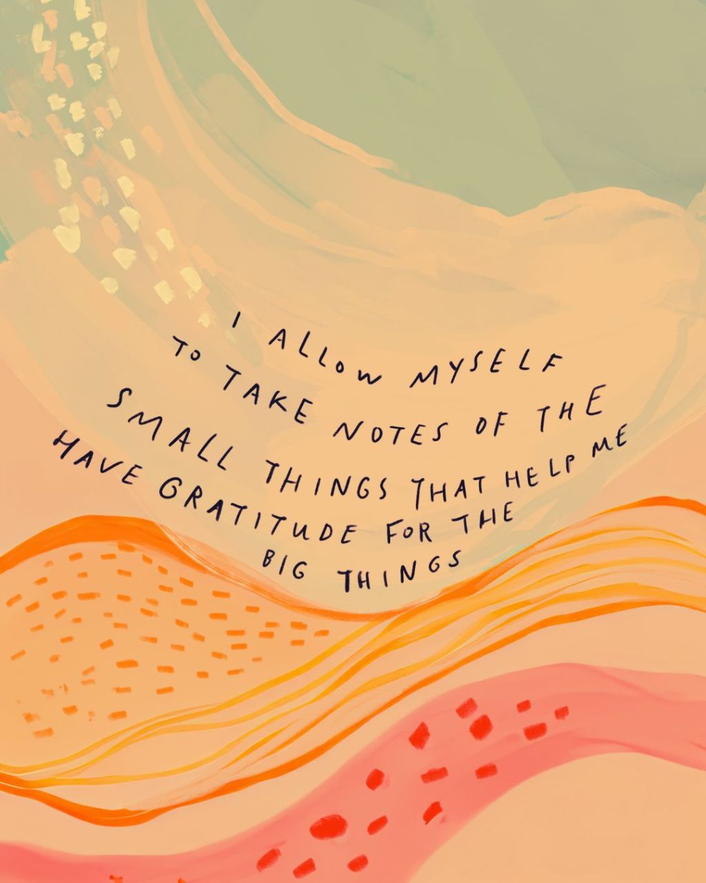 Letting small things stay&nbsp;meaningful