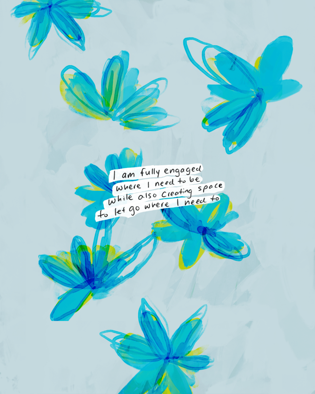 Be engaged where you need to be, and let go where you need&nbsp;to