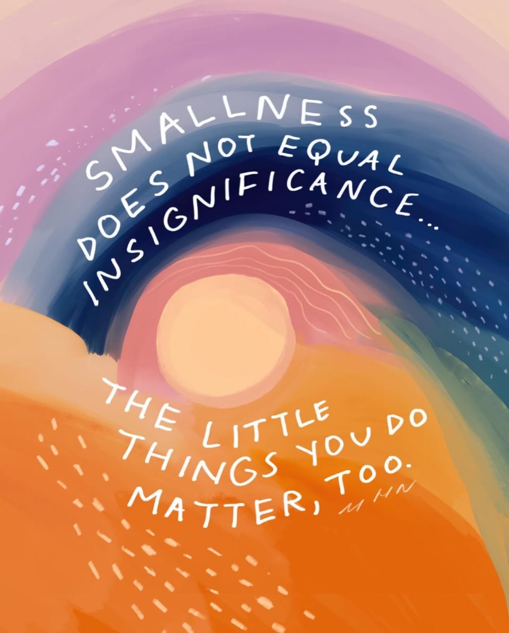 Smallness does not equal&nbsp;insignificance.
