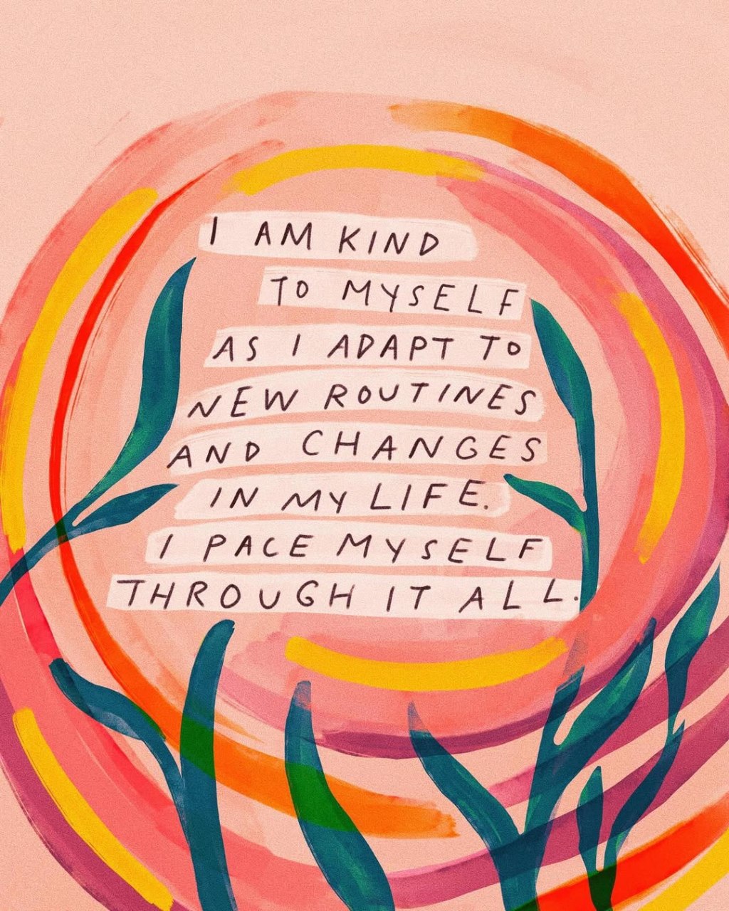 A reminder for new routines and&nbsp;changes